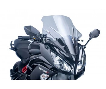 TOURING SCREEN FOR KAWASAKI ER-6F 2012-2016 - SMOKE TOURING SCREEN FOR KAWASAKI ER-6F 2012-2016 - SMOKE